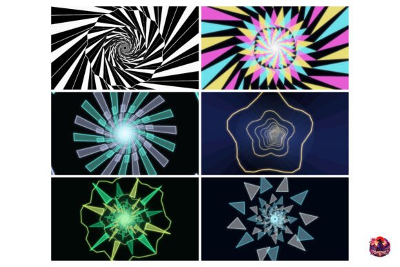 Download Neon Geometric Intros - Premium Resources