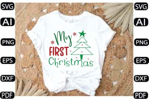Download My First Christmas SVG DESIGN - My first christmas svg Collection